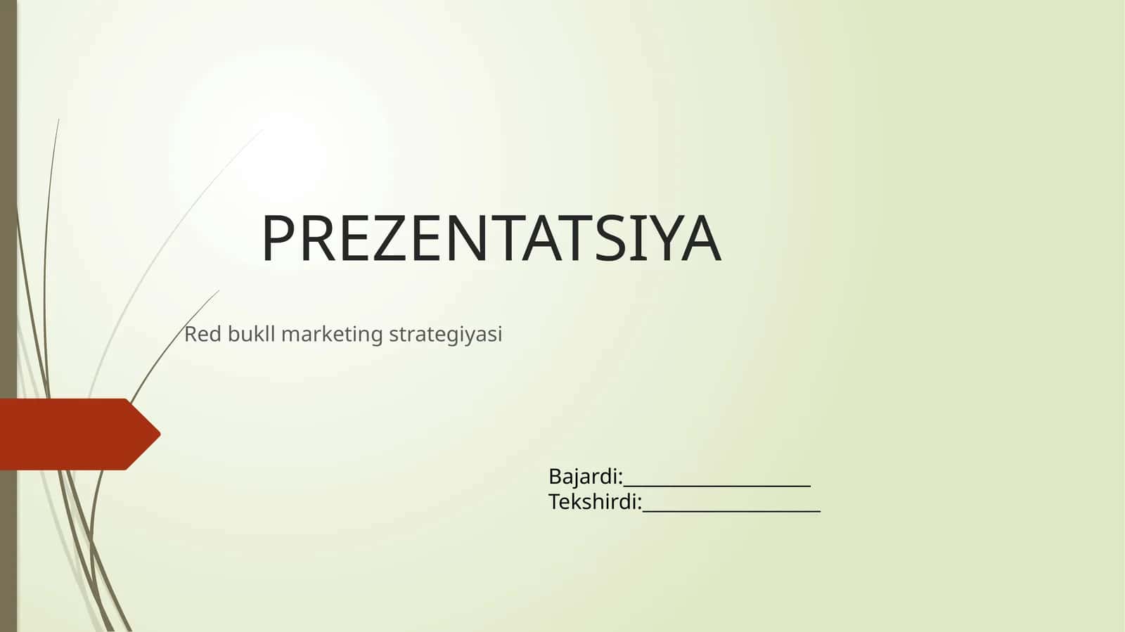 Red bukll marketing strategiyasi
