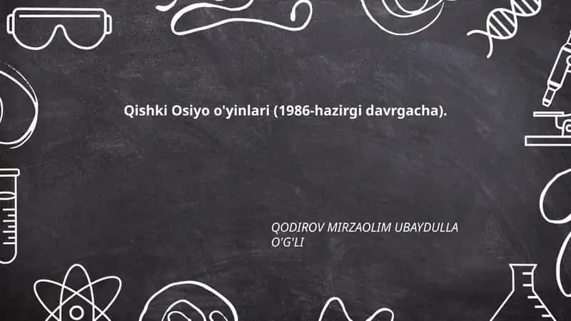 Qishki Osiyo o'yinlari (1986-hazirgi davrgacha)