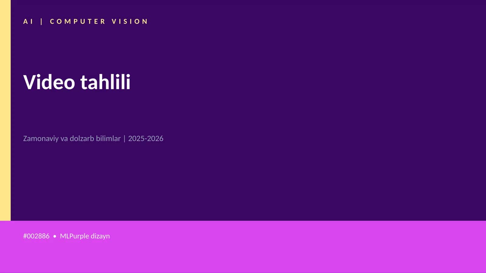 Video tahlili