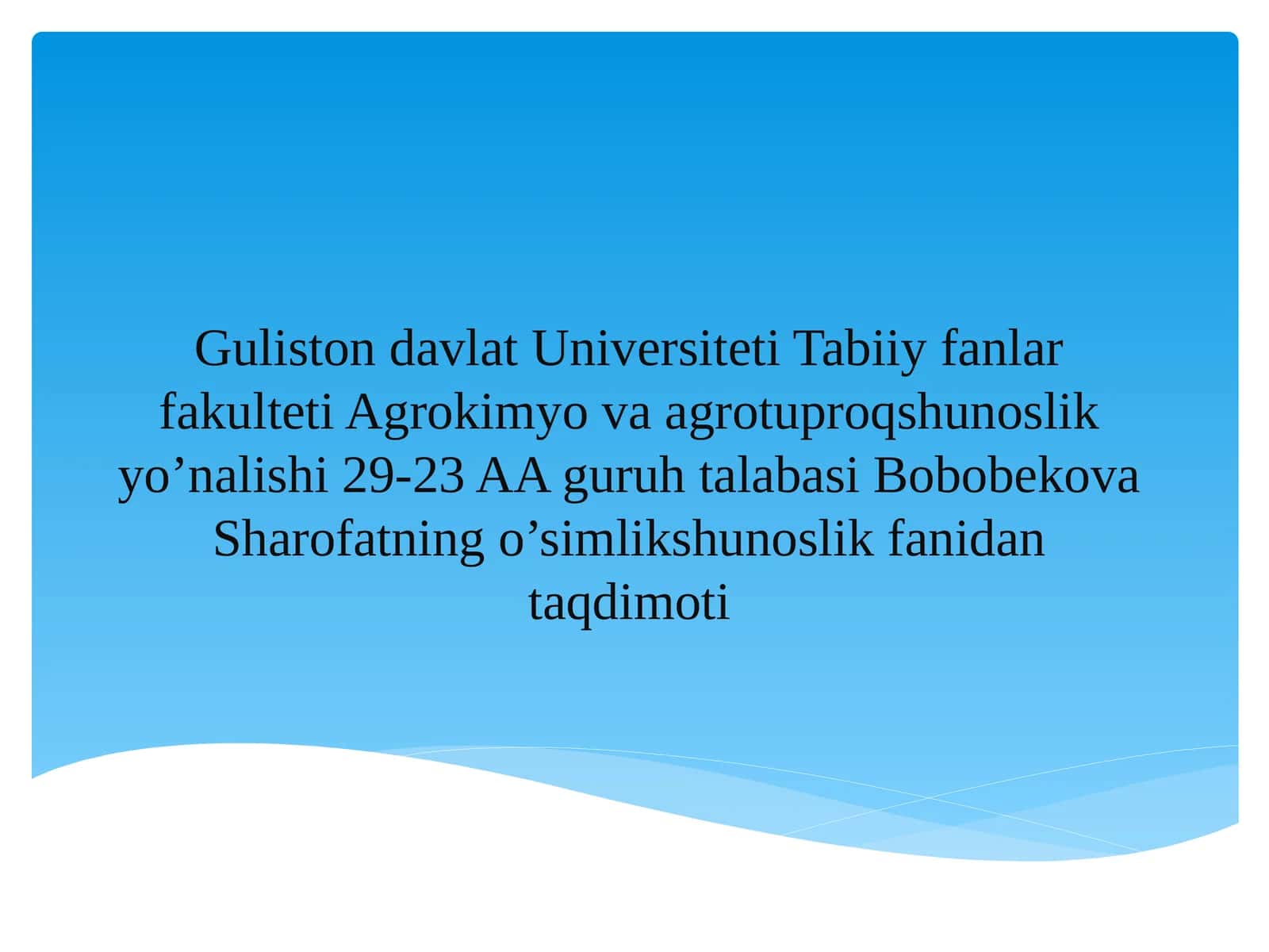 Ko’kno’xot va loviyasi bio-texnologiyasi