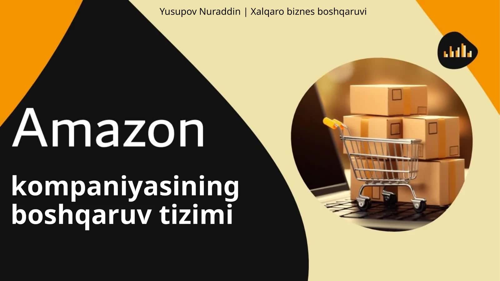 Amazon kompaniyasining boshqaruv tizimi