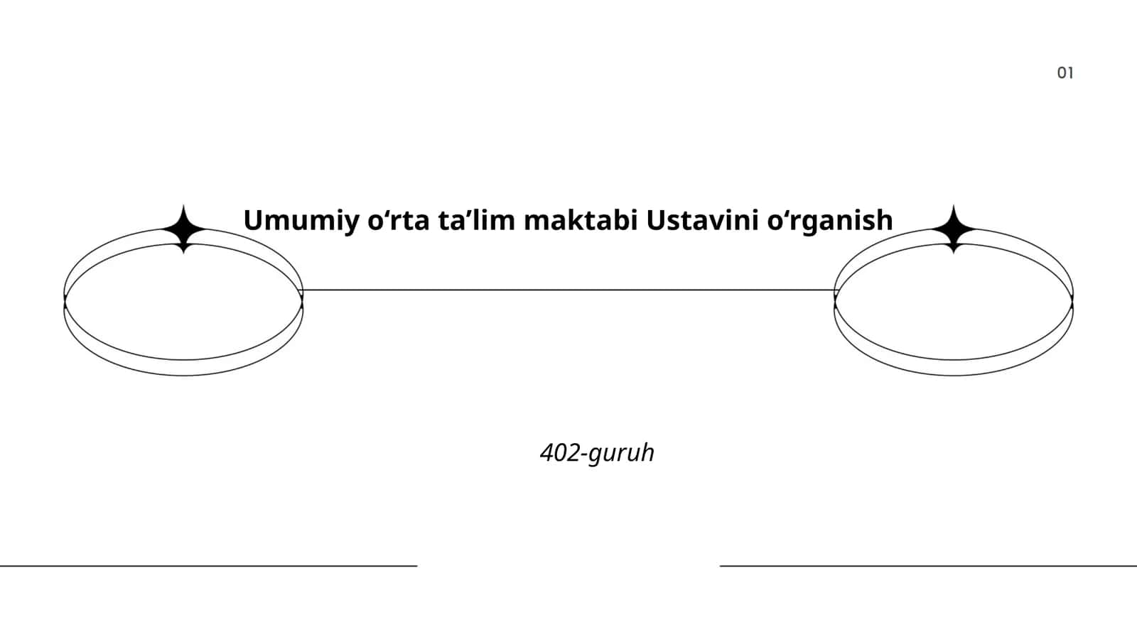 Umumiy o‘rta ta’lim maktabi Ustavini o‘rganish