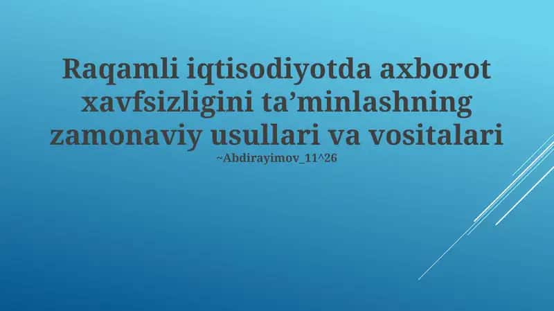 Xavfsizlik Axboroti va Voqea Boshqaruvi (XAVB)