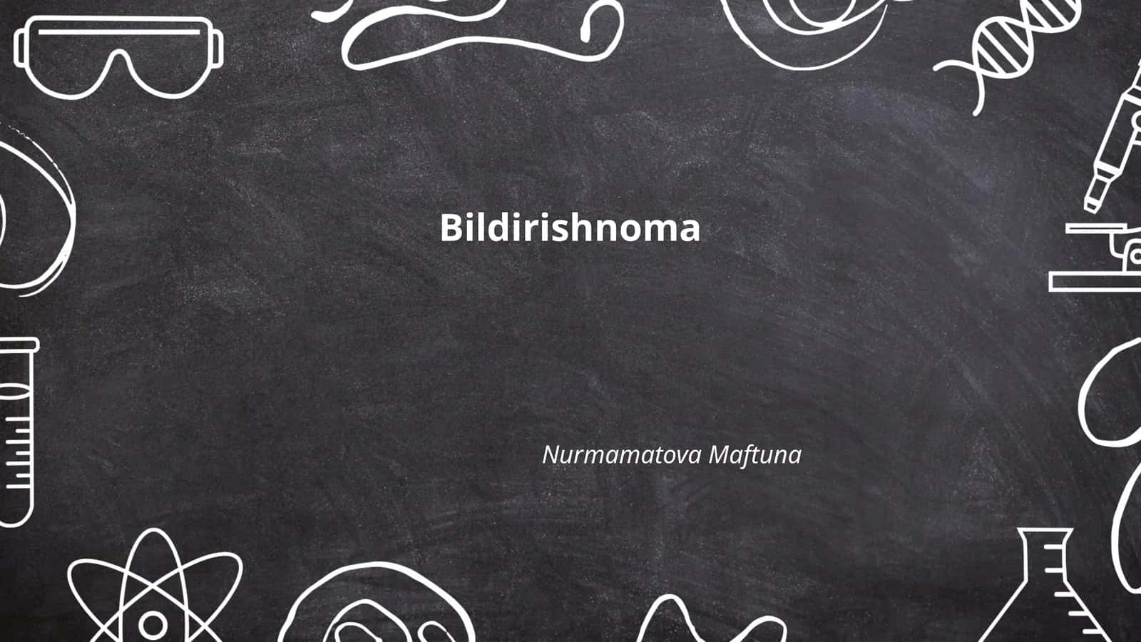 Bildirishnoma