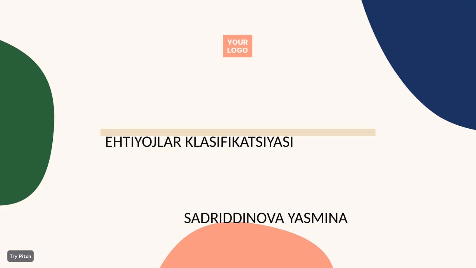 EHTIYOJLAR KLASIFIKATSIYASI