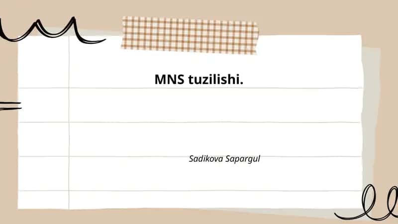 MNS tuzilishi