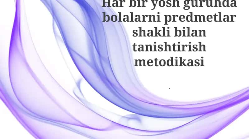 Maktabgacha yoshdagilar uchun shaklni saralash va moslash (4-5 yosh)