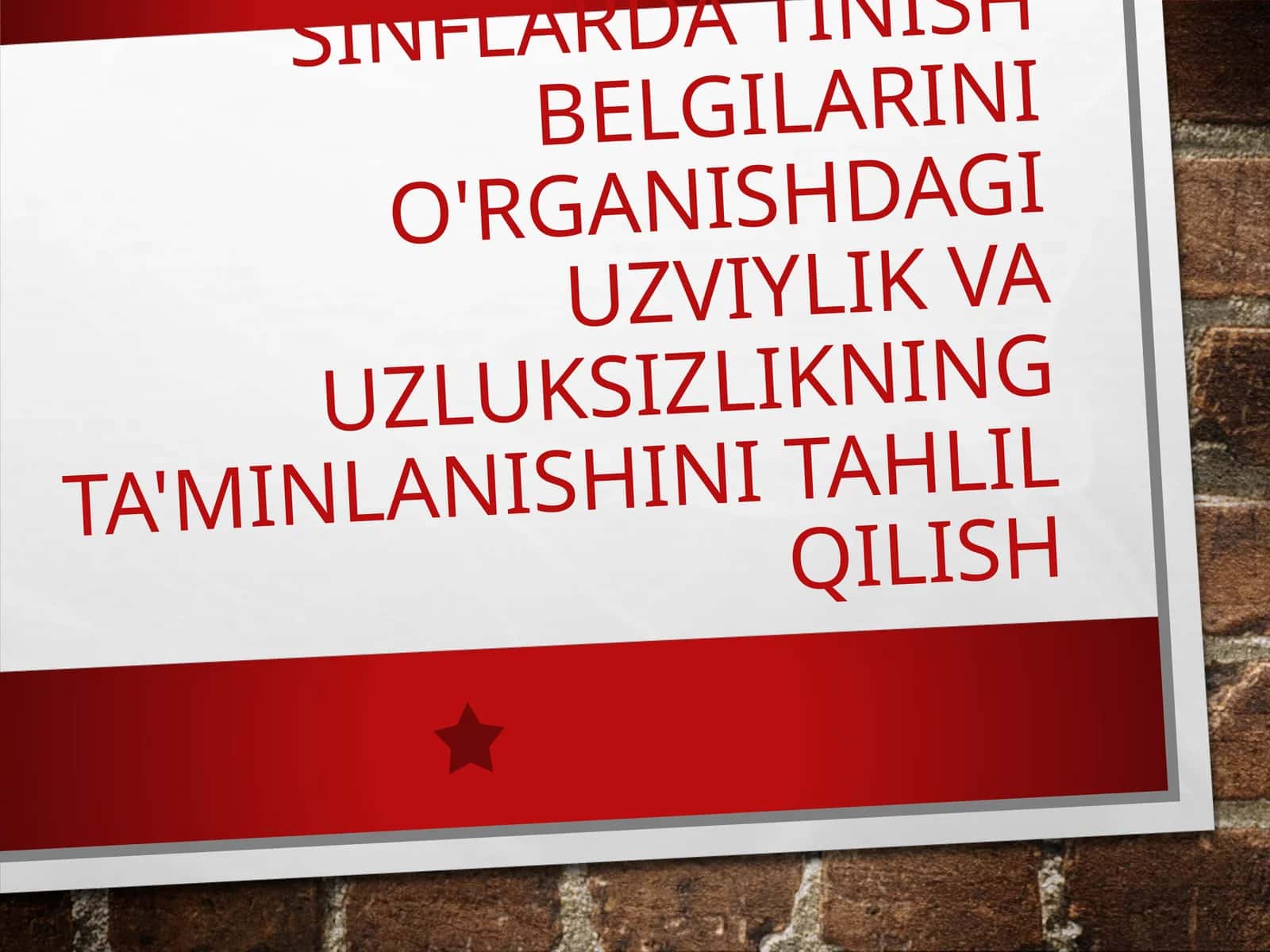BOSHLANG’ICH SINF ONA TILI DARSLARIDA SO’Z TARKIBI VA YASALISHINIO’RGANISH METODIKASI