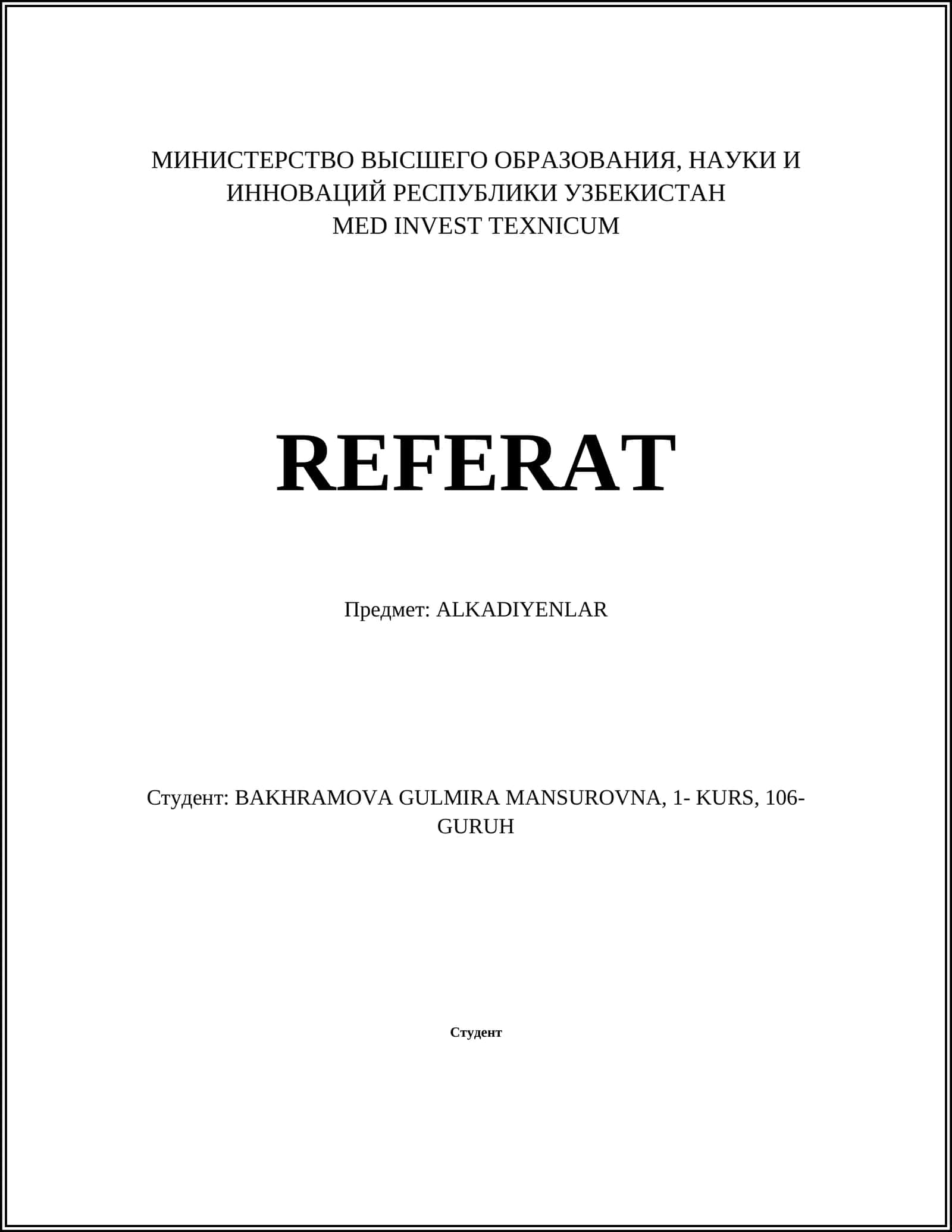 ALKADIYENLAR