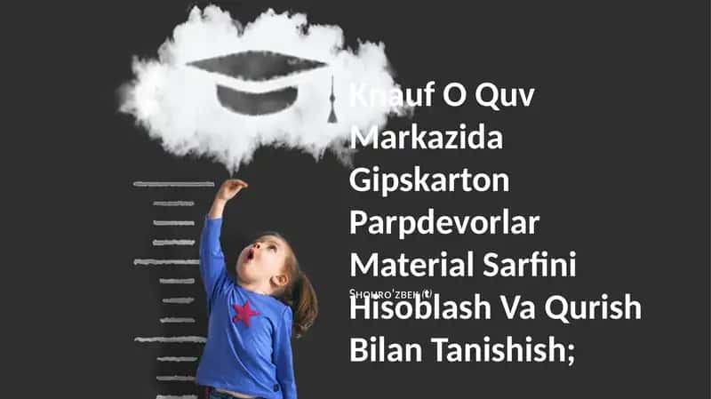 Knauf O Quv Markazida Gipskarton Parpdevorlar
