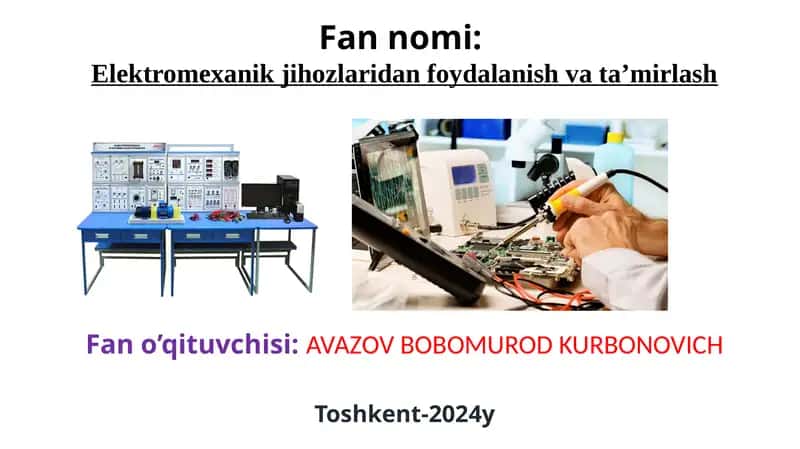Himoyalash qurilmalari ekspluatatsiyasi