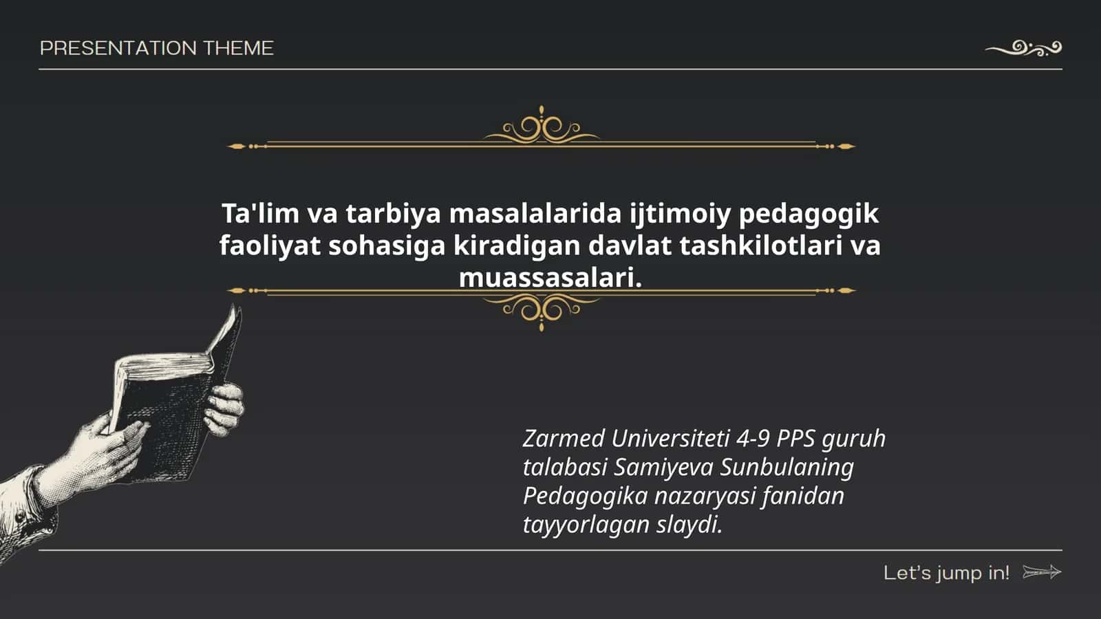 Pedagogika nazaryasi