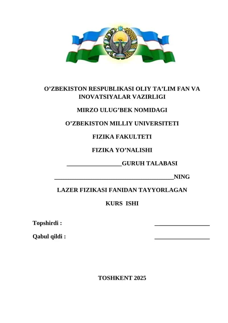 Lazer yordamida termoyadro reaksiyasini amalga oshirish