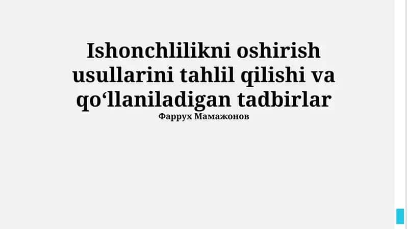 Shaffoflik va ochiqlik