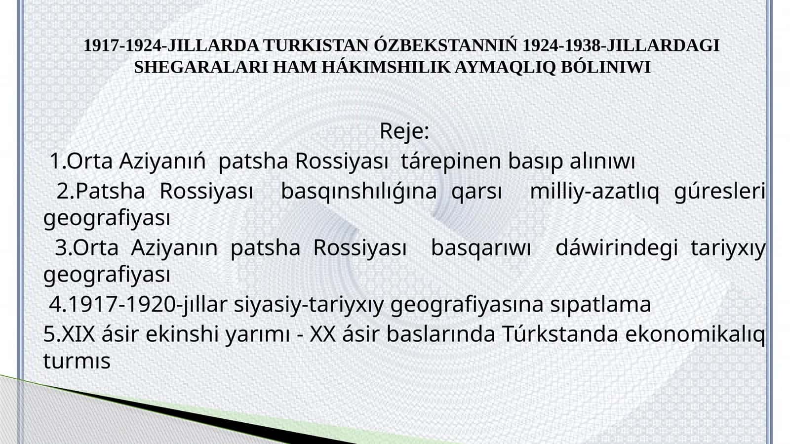 Orta Aziya xanlıqları