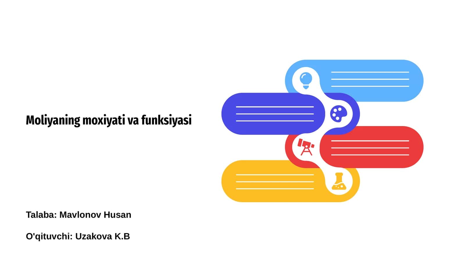 Moliyaning moxiyati va funksiyasi
