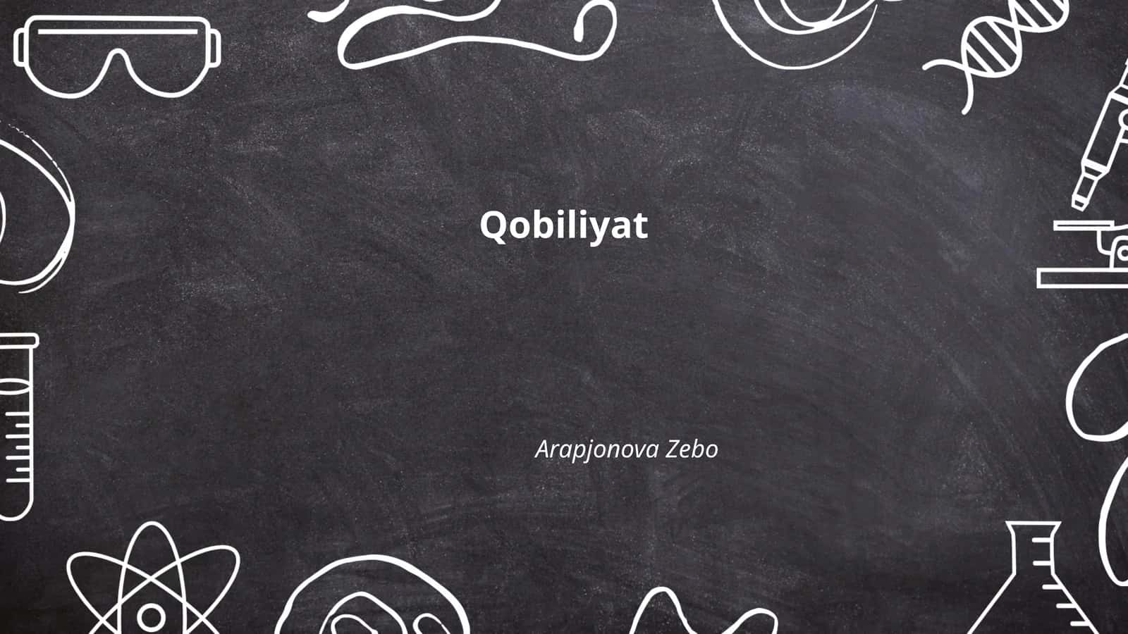 Qobiliyat