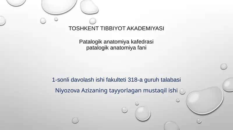 Kanserogen agentlar va ularning hujayralar bilano'zarotasi