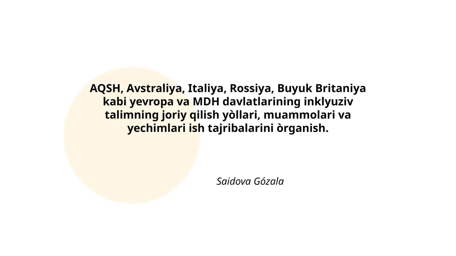 Saidova Gózala