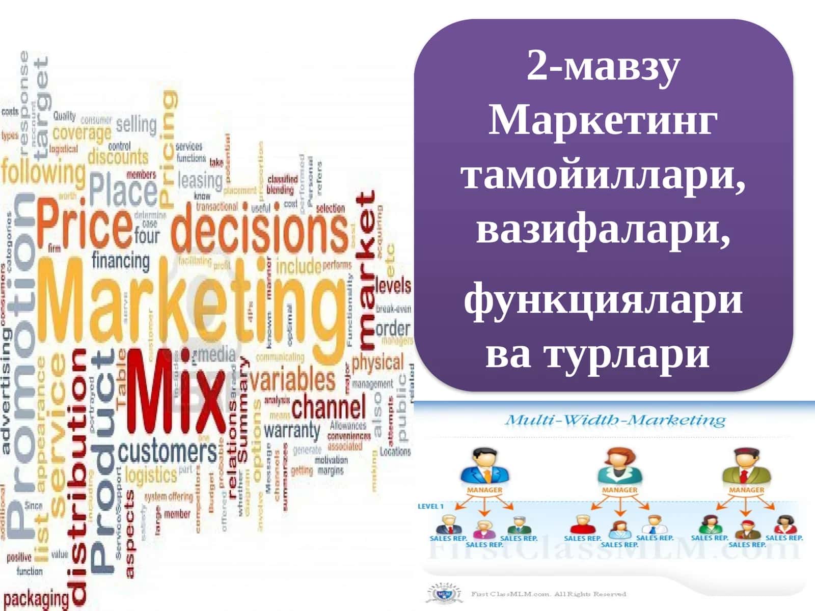 Маркетинг тамойиллари