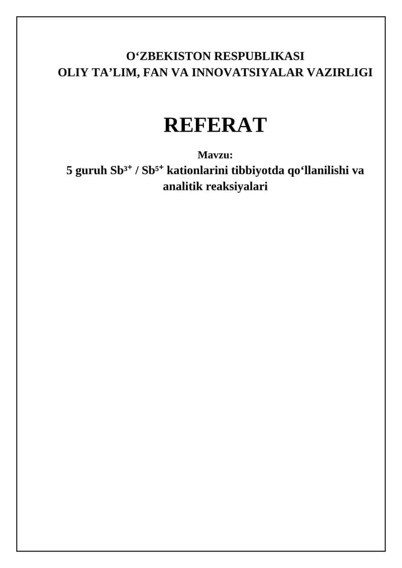 Surma (Sb) elementi