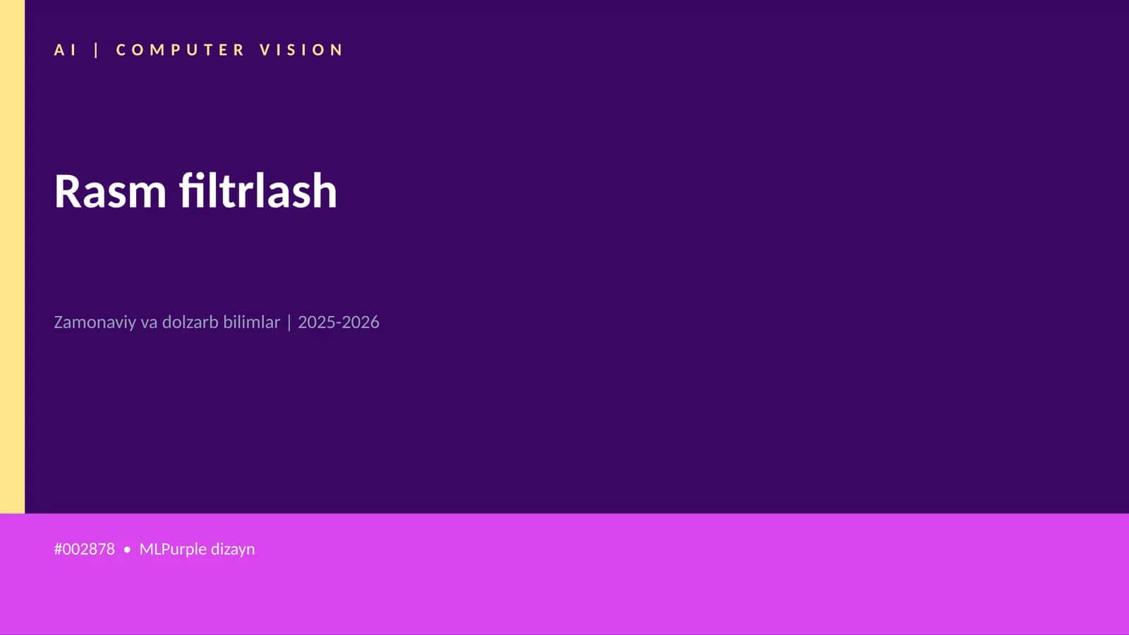 Rasm filtrlash