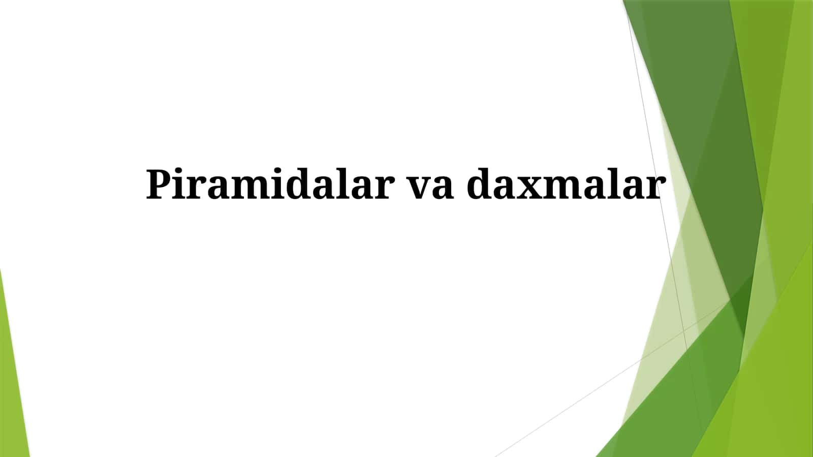 Piramidalar va Kriptalar: Ta'riflar, Turlari va Tarixiy Ahamiyati