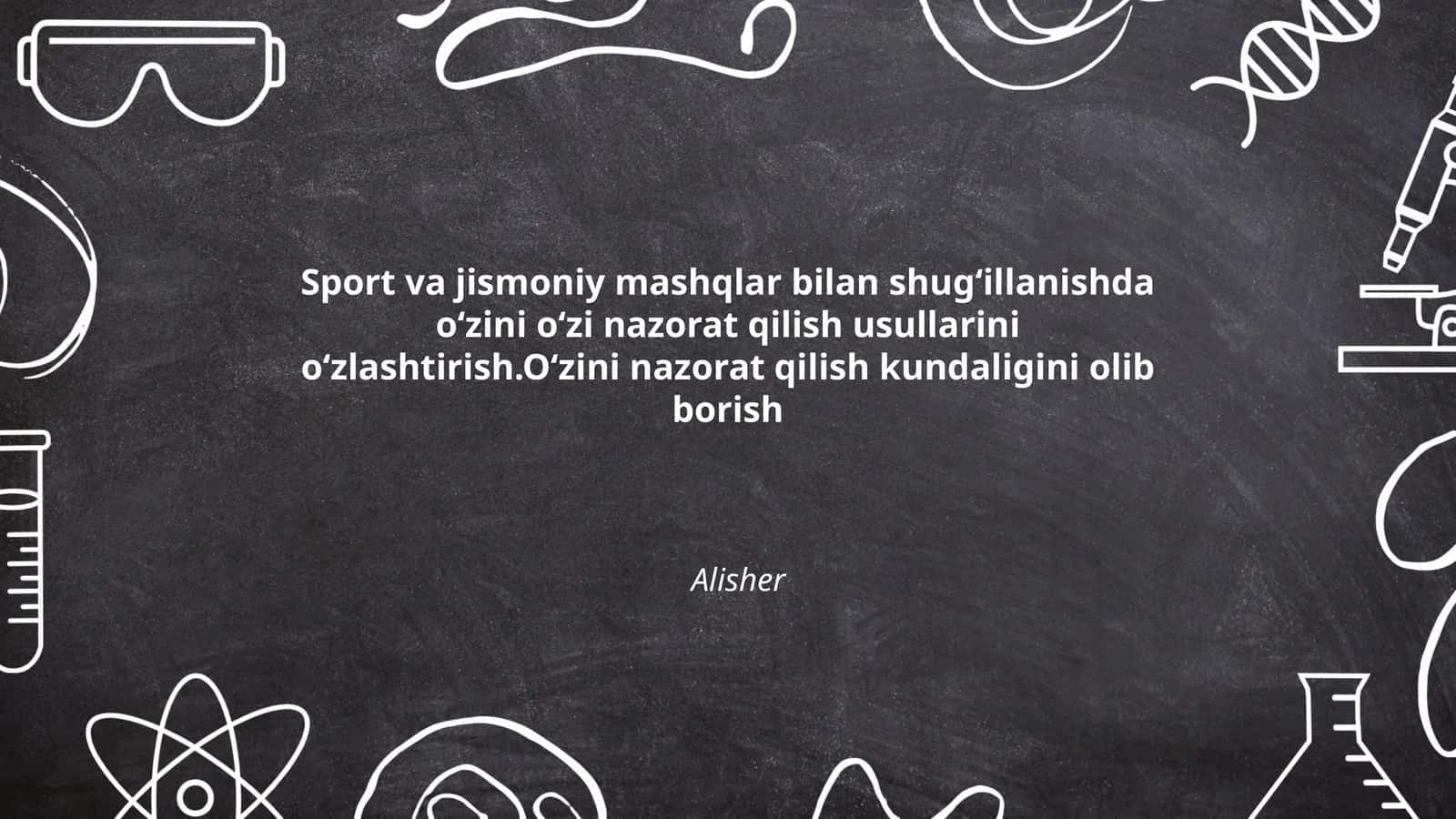 Maqsadlarni belgilash va rejalashtirish