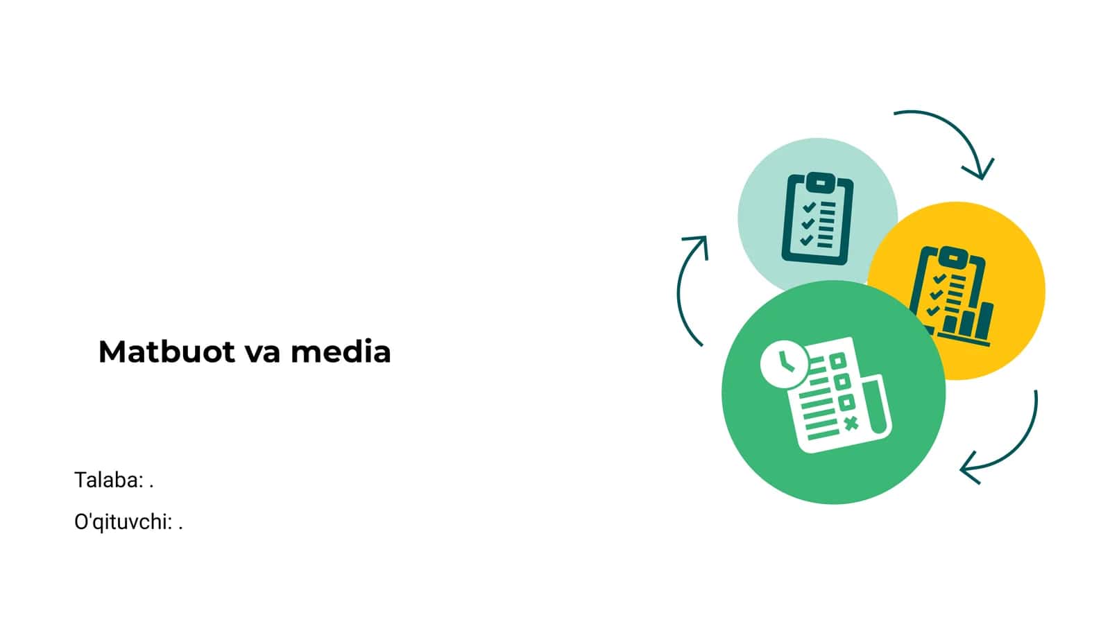 Matbuot va media