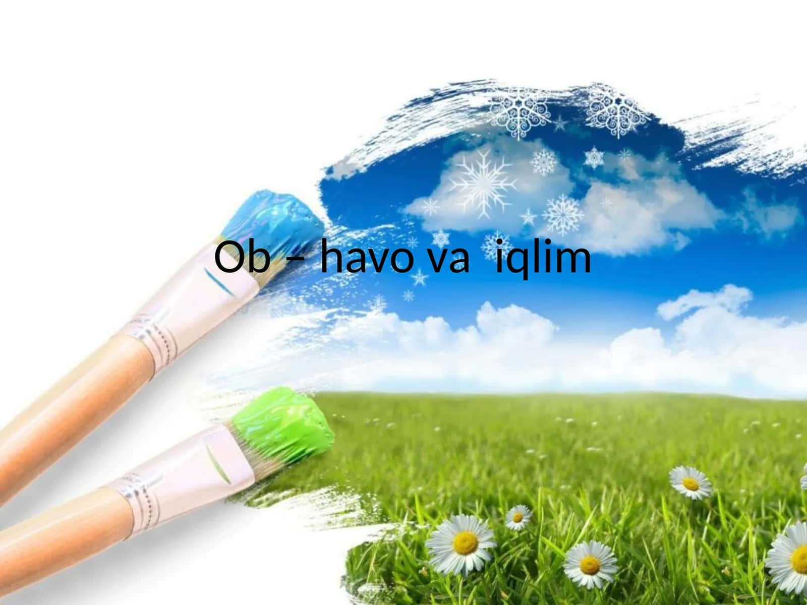 Ob – havo va iqlim