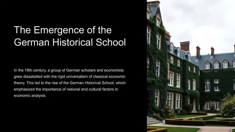The Emergence of the German Historical School
