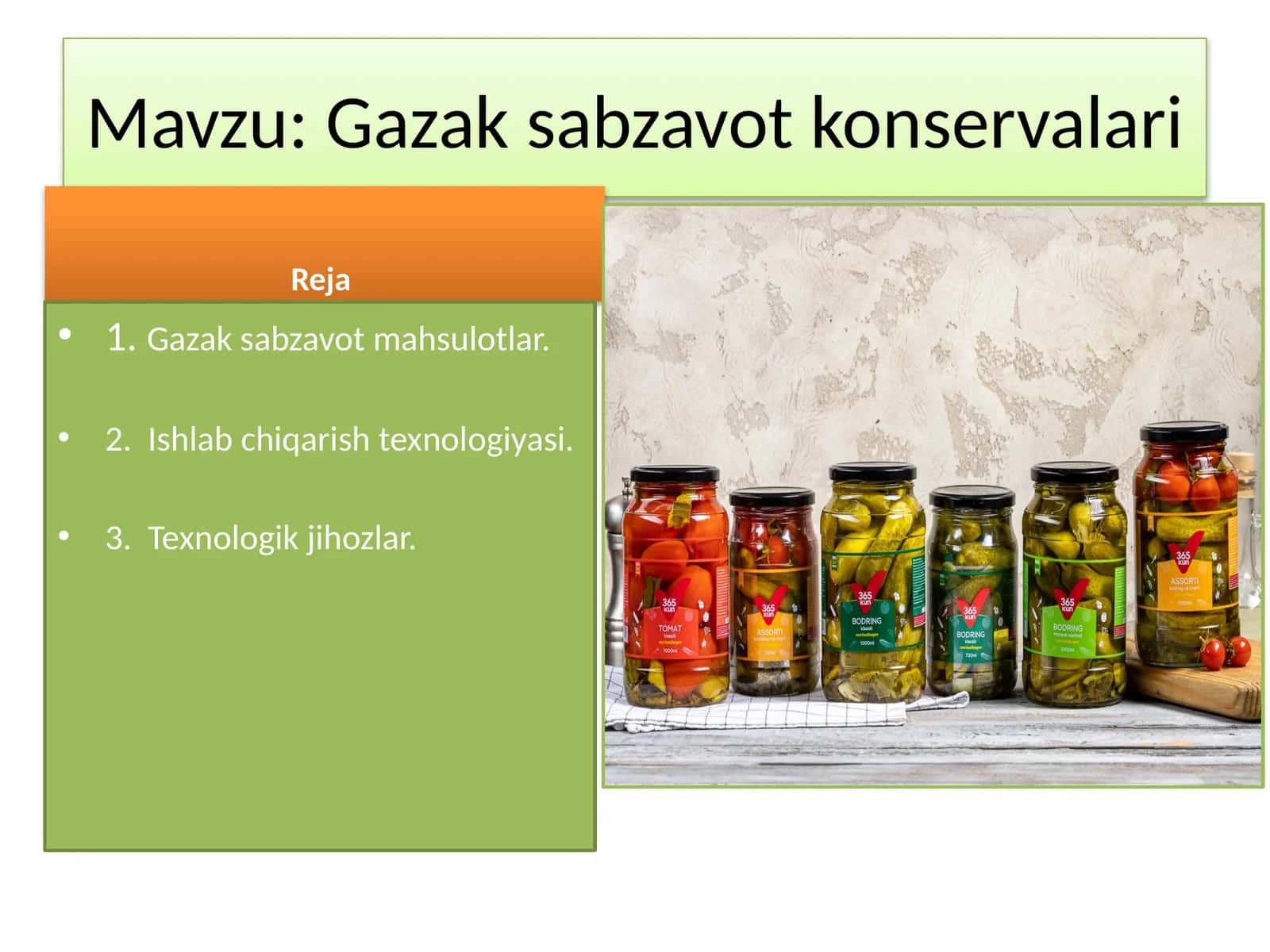 Gazaksabzavotkonservalari