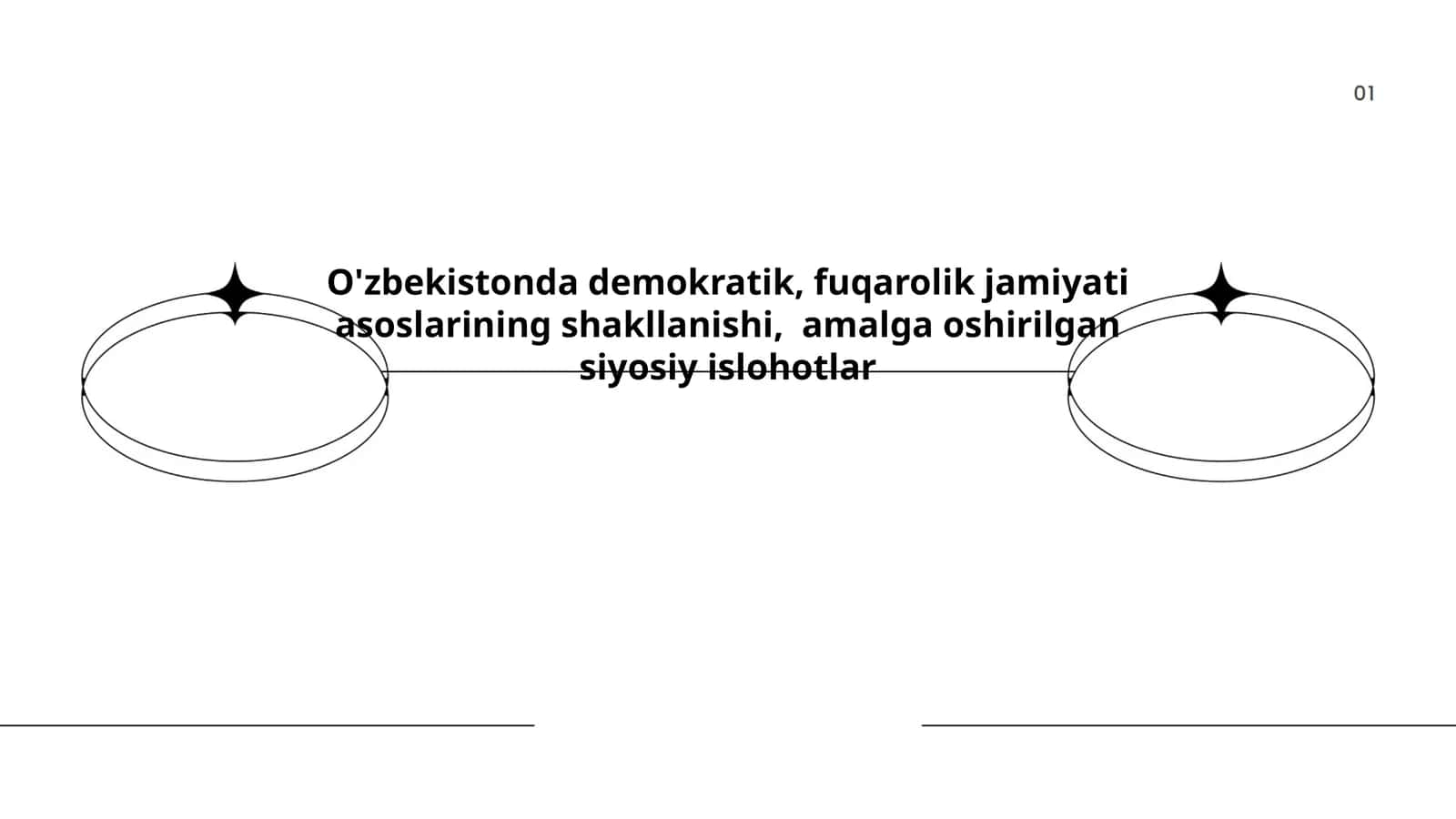 O'zbekistonda demokratik, fuqarolik jamiyati asoslarining shakllanishi, amalga oshirilgan siyosiy islohotlar