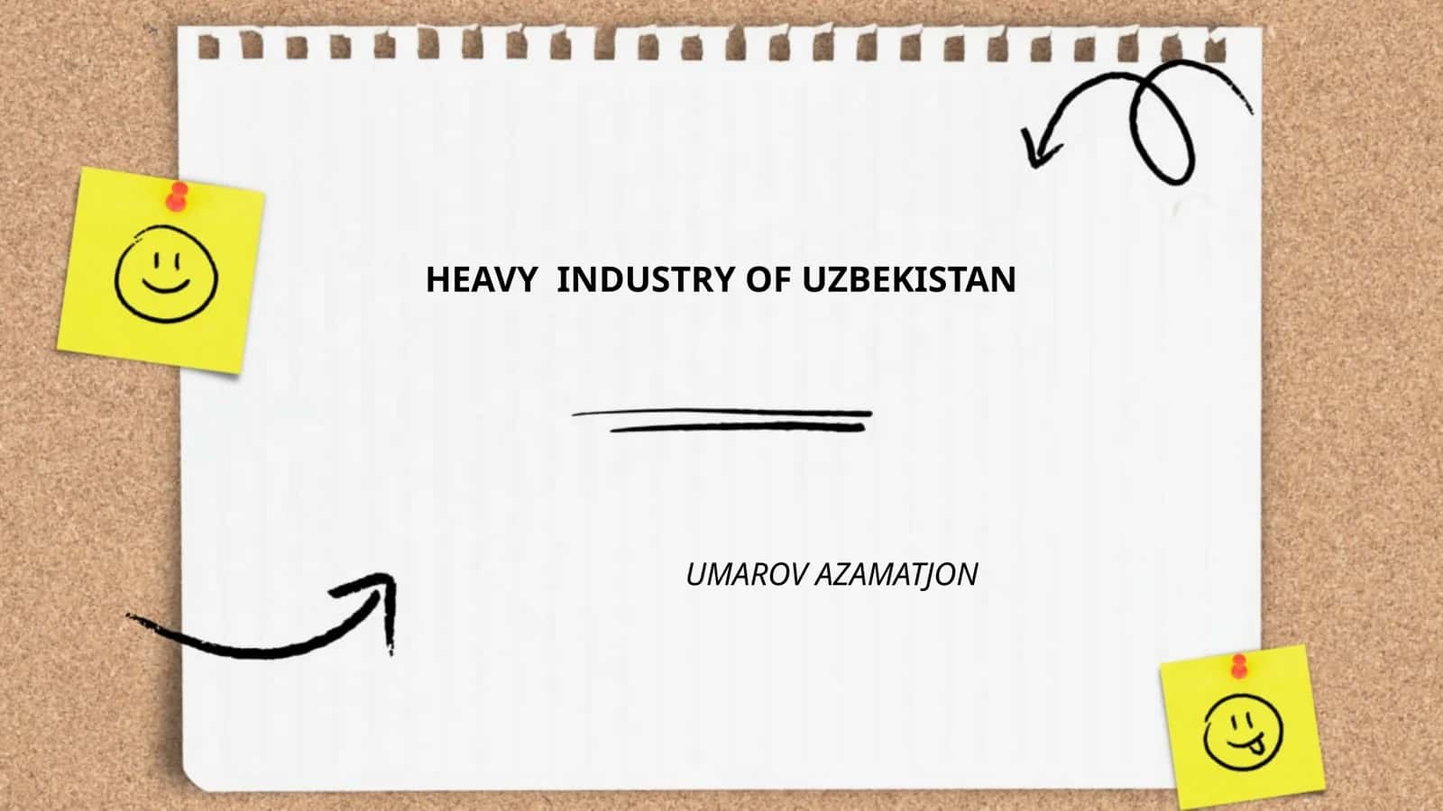 HEAVY INDUSTRY OF UZBEKISTAN