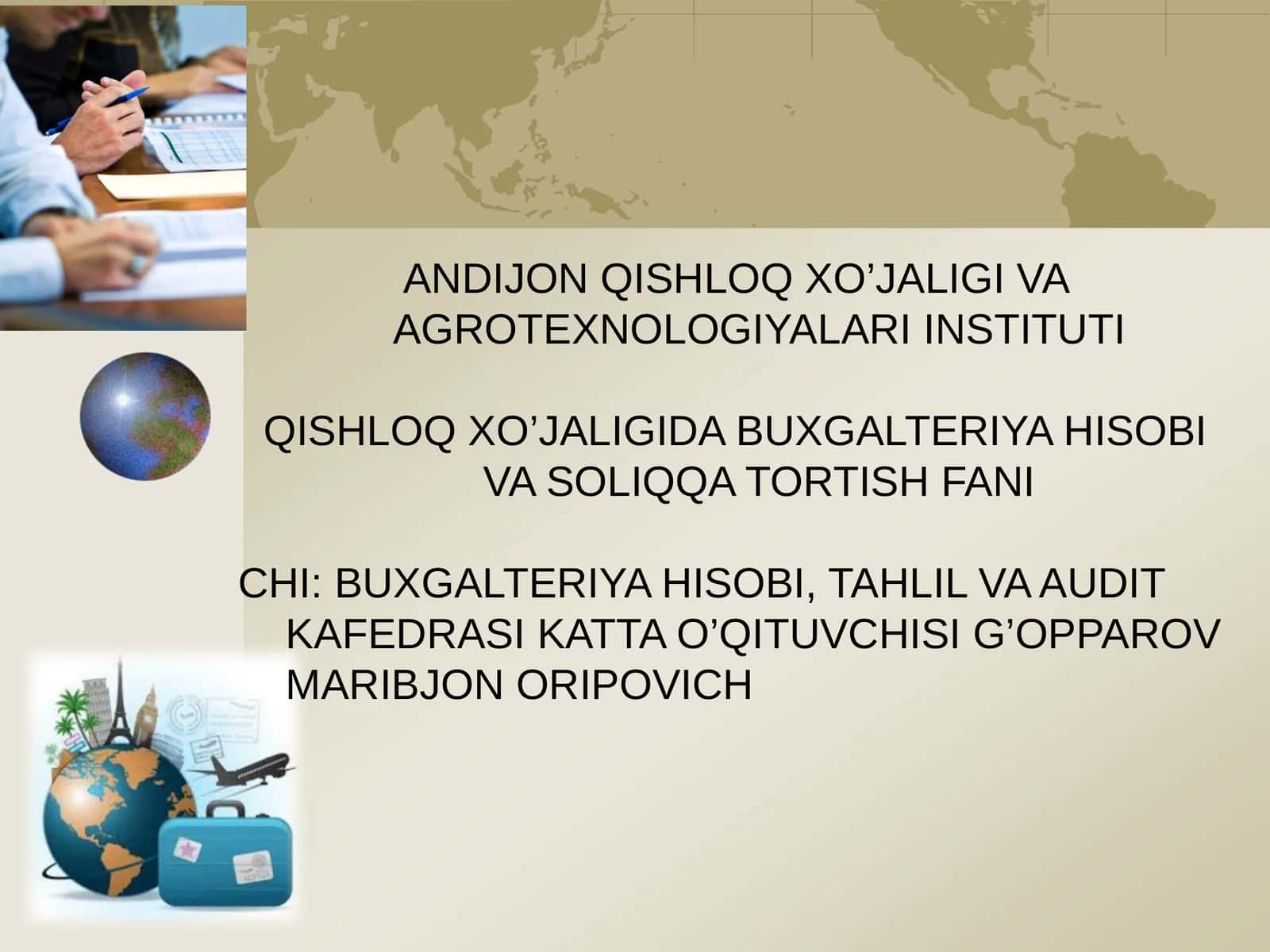 Asosiy Vositalar Hisobi