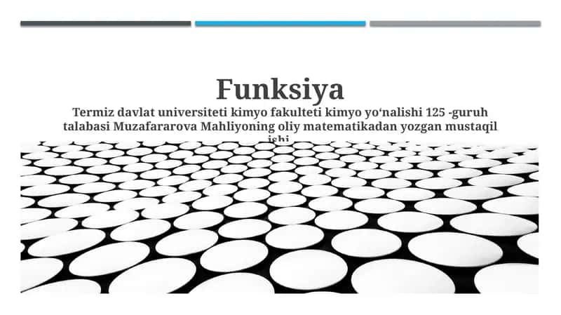 Funksiya