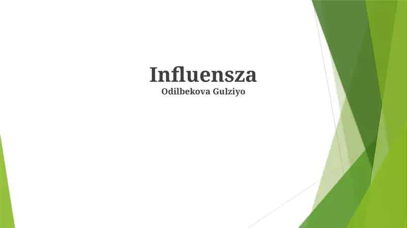 Influensza