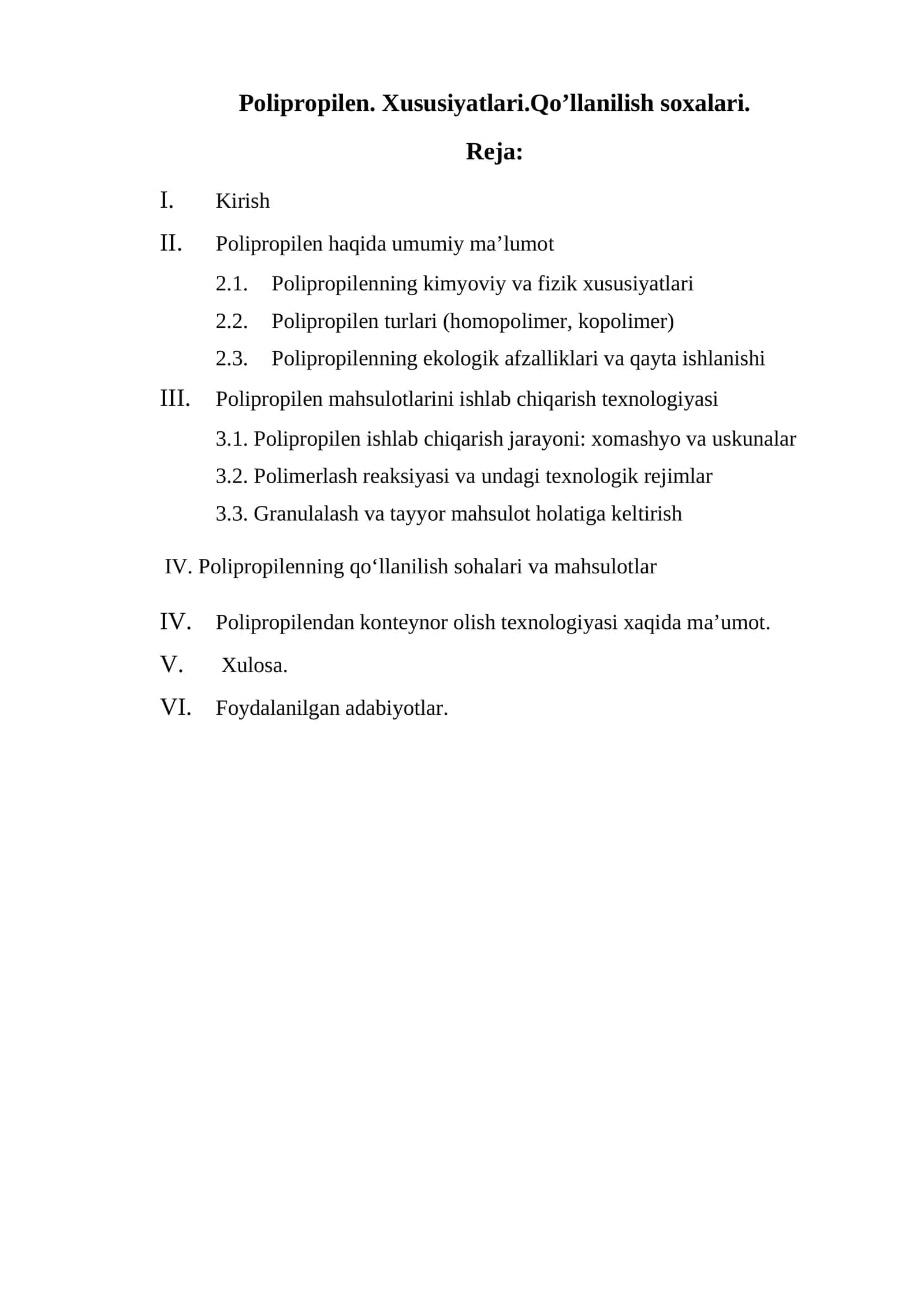 Polipropilen
