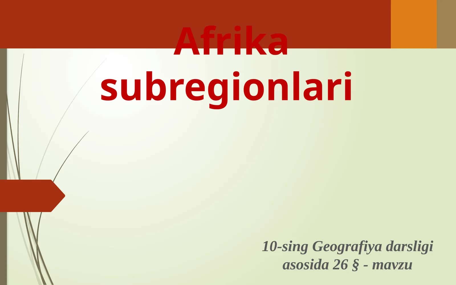 Afrikasubregionlari