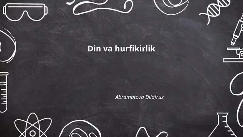 Din va hurfikirlik