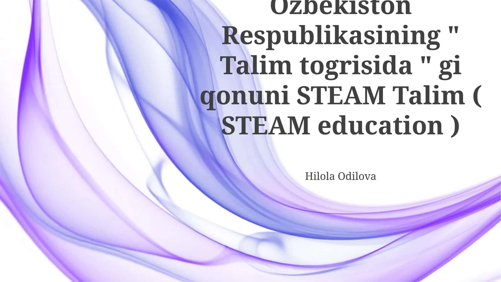 STEAM Təlim