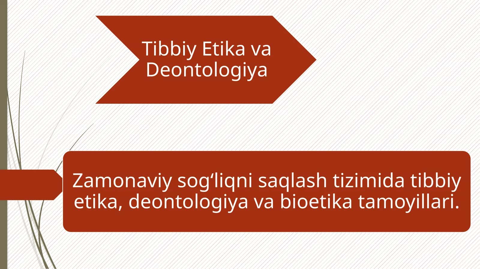 //tibbiyot kasbiga kirish/Tibbiy Etika va Deontologiya/Zamonaviy sog‘liqni saqlash tizimida tibbiy etika, deontologiya va bioetika tamoyillari.