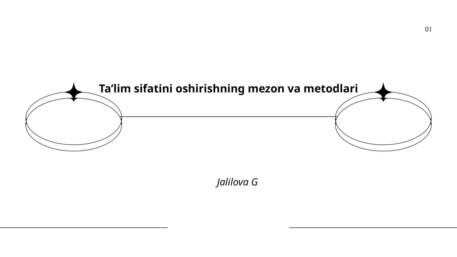 Ta’lim sifatini oshirishning mezon va metodlari