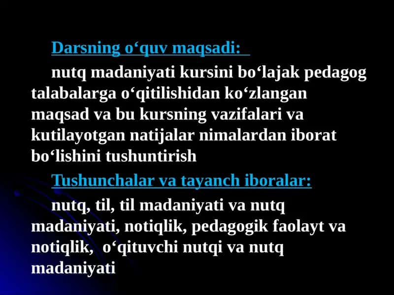Nutq Madaniyati Kursi