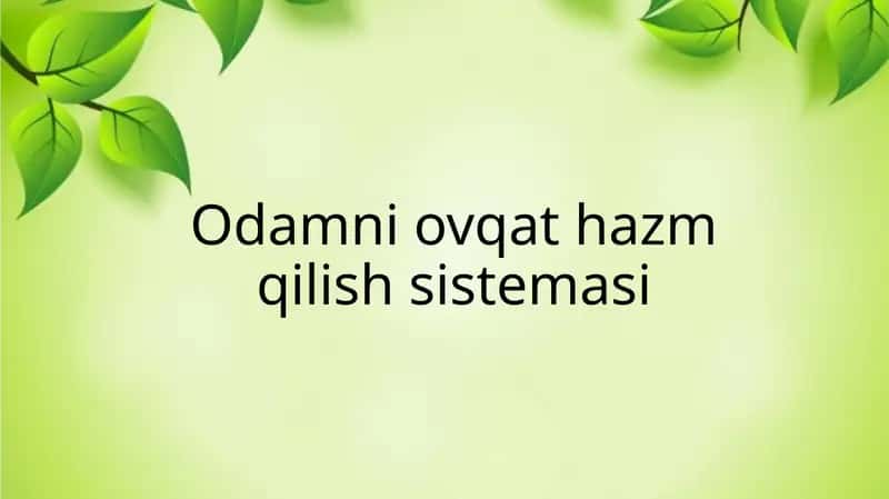 Biologiya 7-sinf