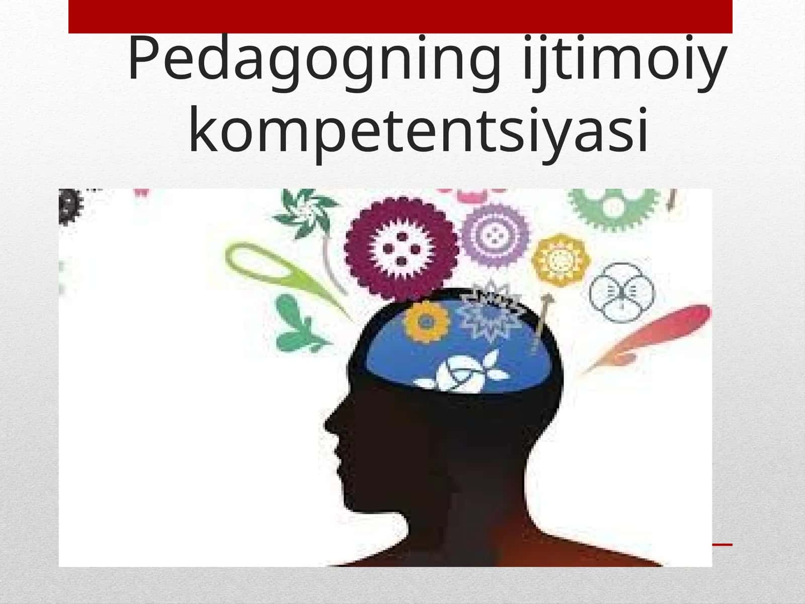 Pedagogning ijtimoiy kompetentsiyasi
