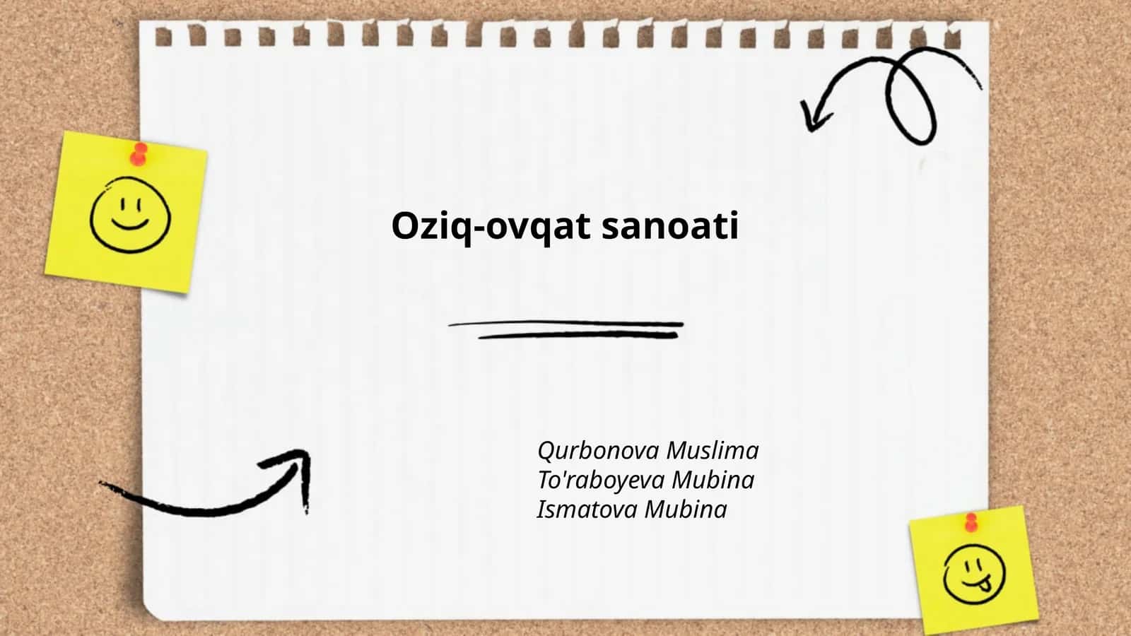 Oziq-ovqat mahsulotlarini qayta ishlash texnologiyalari