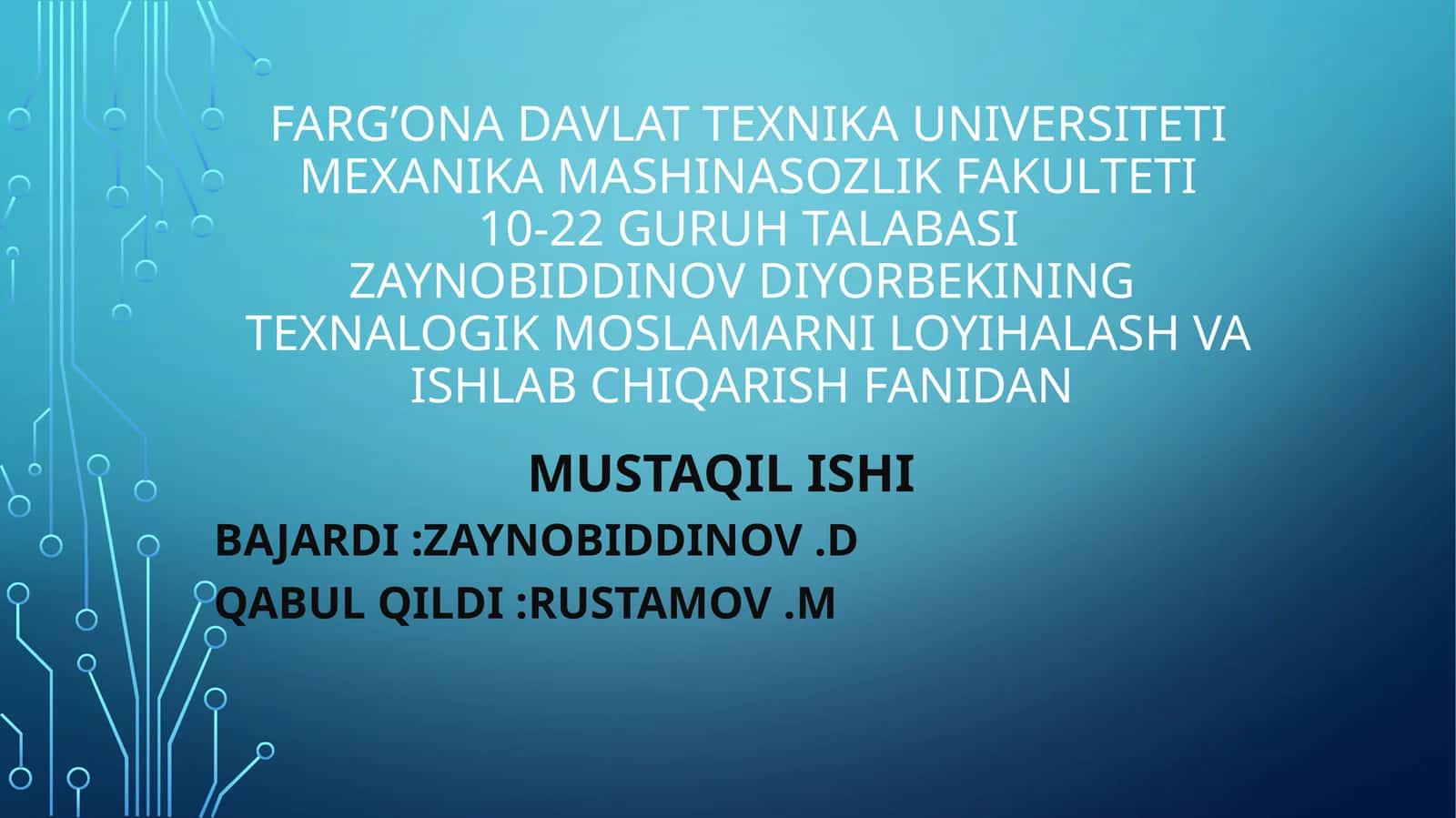 Frezalash dastgohlarini bo'luvchiplari