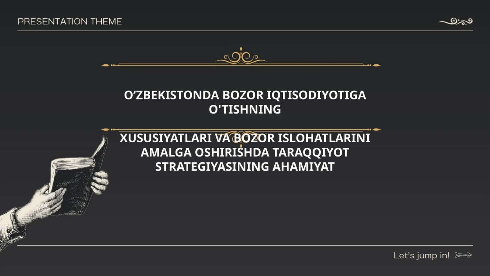 OʻZBEKISTONDA BOZOR IQTISODIYOTIGA O'TISHNING XUSUSIYATLARI VA BOZOR ISLOHATLARINI AMALGA OSHIRISHDA TARAQQIYOT STRATEGIYASINING AHAMIYAT