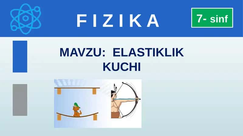 ELASTIKLIK KUCHI